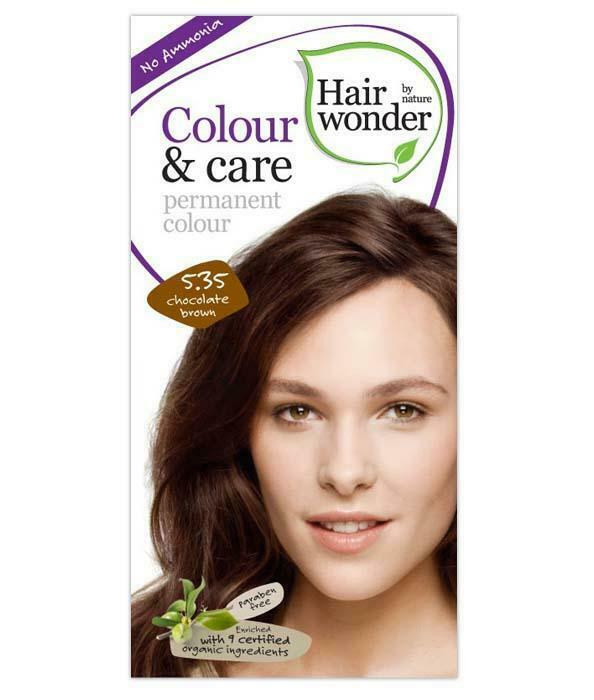 HairWonder Colour & Care Chocolate Brown-100ML 